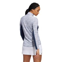 Ultimate 365 Herringbone Long Sleeve Quarter Zip Top